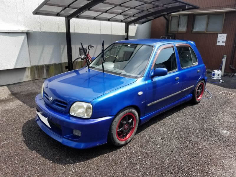 22年落ち汚れがこびり付いたマーチk11は Fcl カーシャンプーで輝きは蘇るのか Fcl Carpedia エフシーエル カーペディア