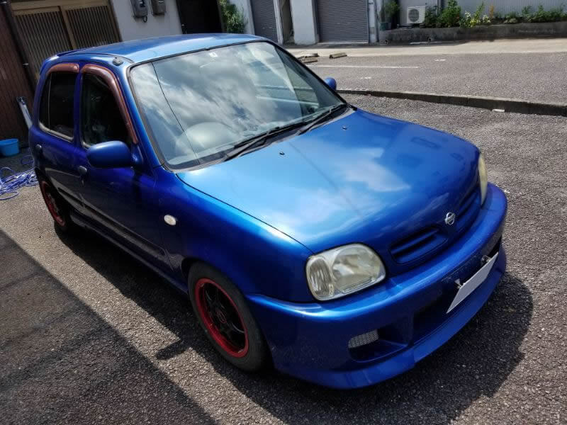 22年落ち汚れがこびり付いたマーチk11は Fcl カーシャンプーで輝きは蘇るのか Fcl Carpedia エフシーエル カーペディア