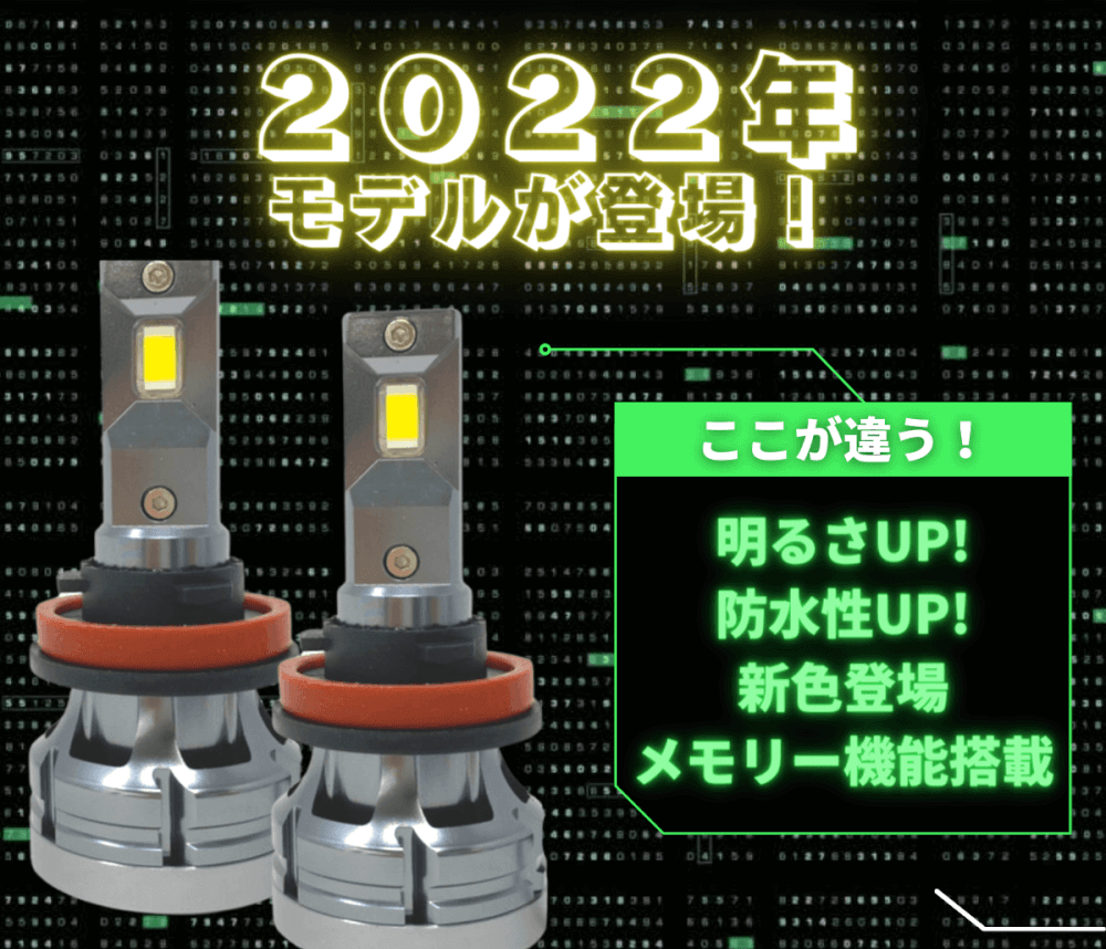 ☆本日より販売開始☆2022年モデル カラーチェンジLEDフォグランプ