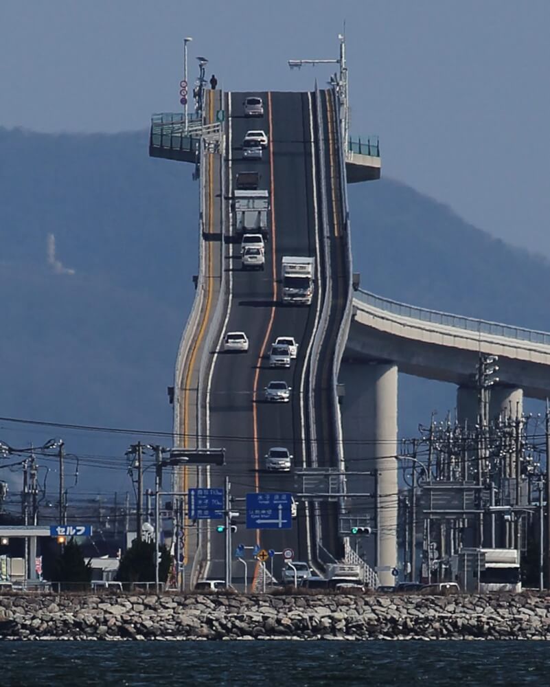 絶景ドライブスポット　鳥取県 江島大橋
