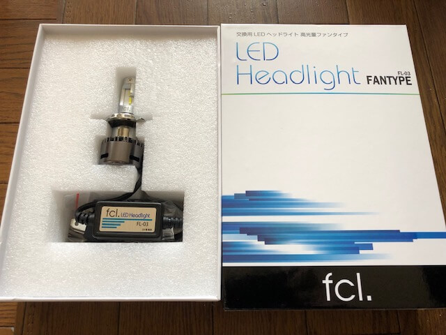 fcl.バイク専用LEDヘッドライト(H4 Hi/Lo , H7)