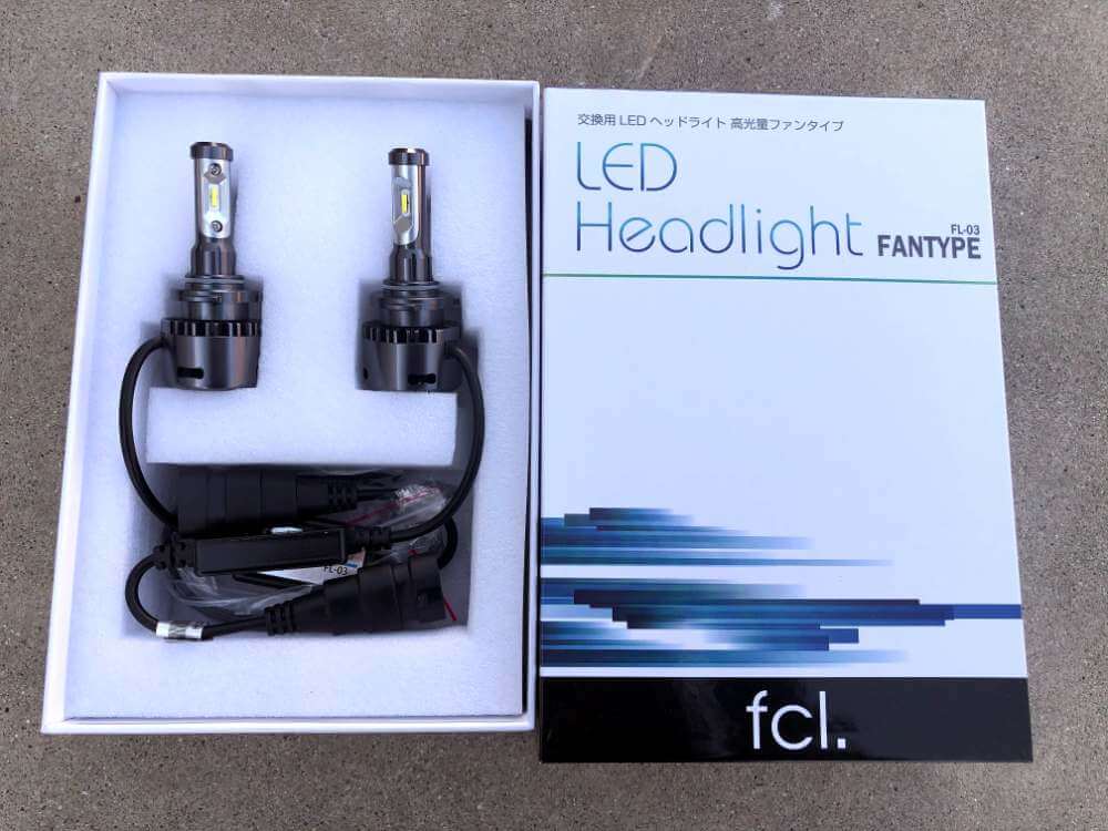 fcl.LEDヘッドライト/フォグランプ ファン付